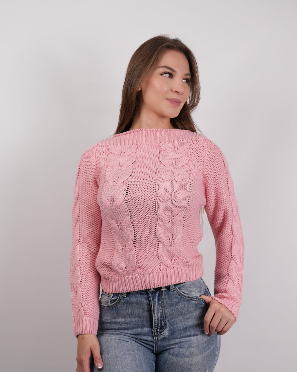SUÉTER MSA094 ROSA