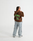 HOODIE FSA071 CAFE