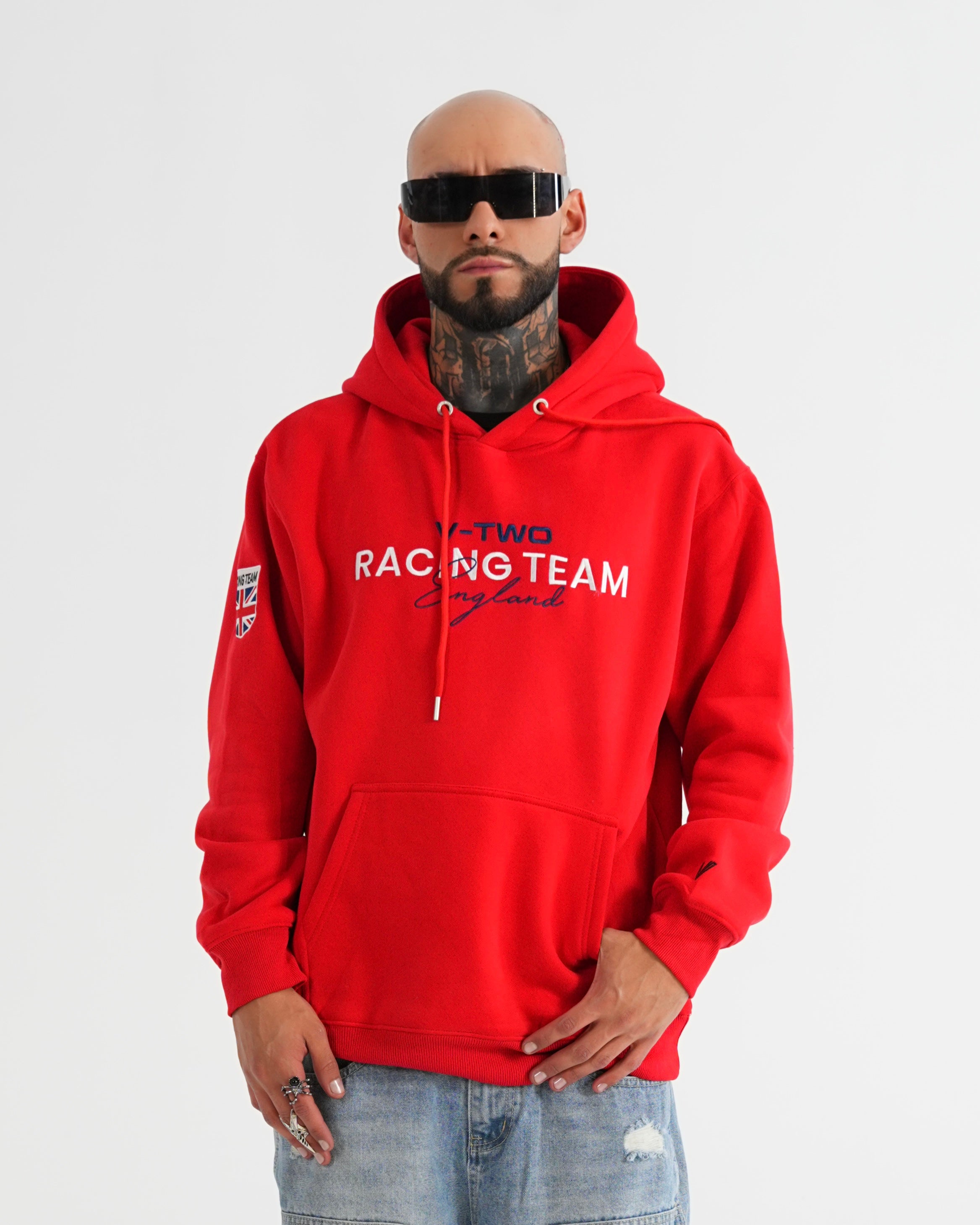 HOODIE FSA079 ROJO