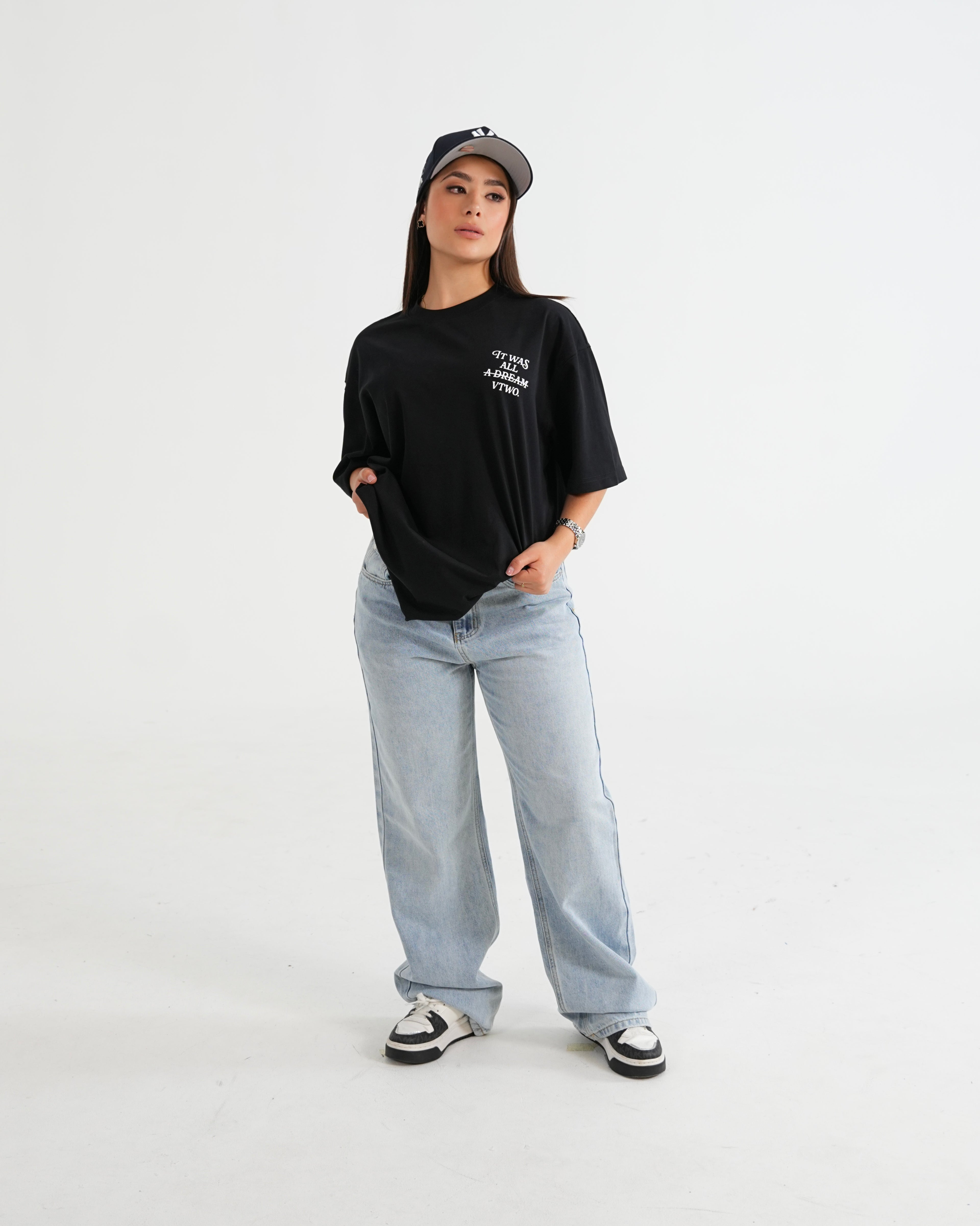 CAMISETA FCA016 NEGRO