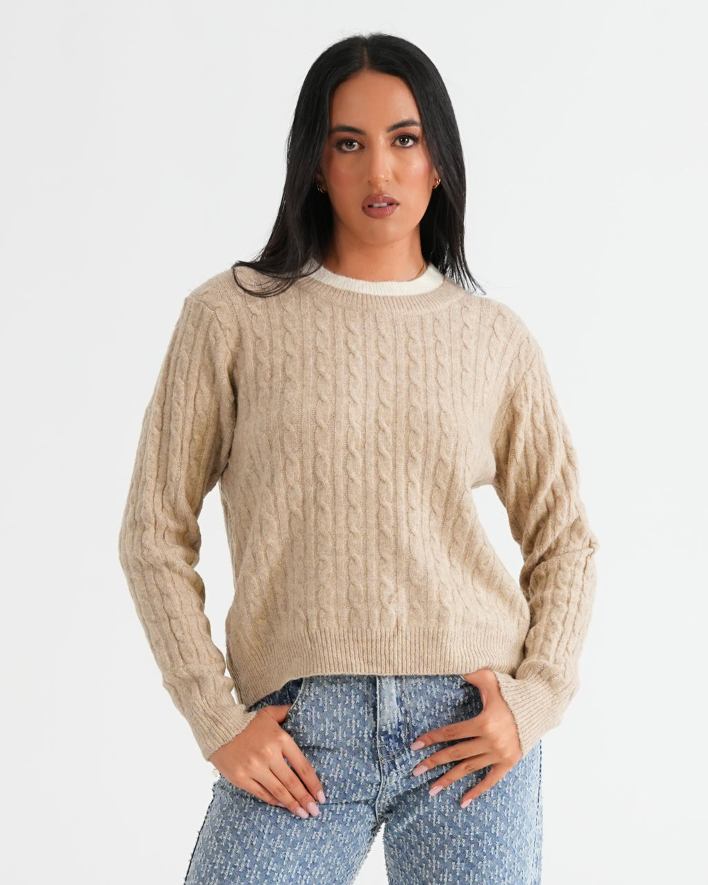SUÉTER MSA214 KHAKI
