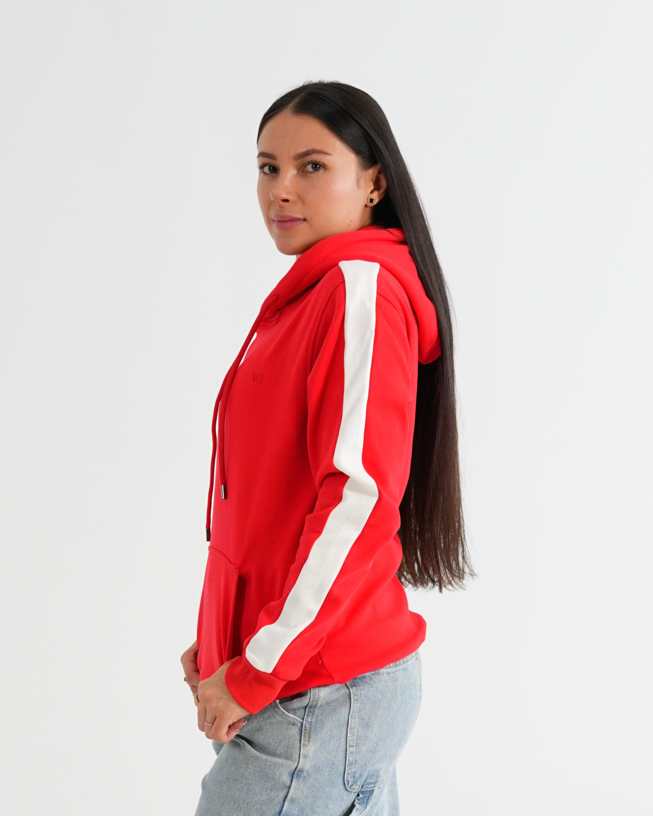 HOODIE LSA024 ROJO