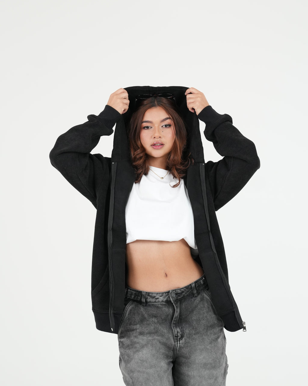 CHAQUETA HISA017 NEGRO