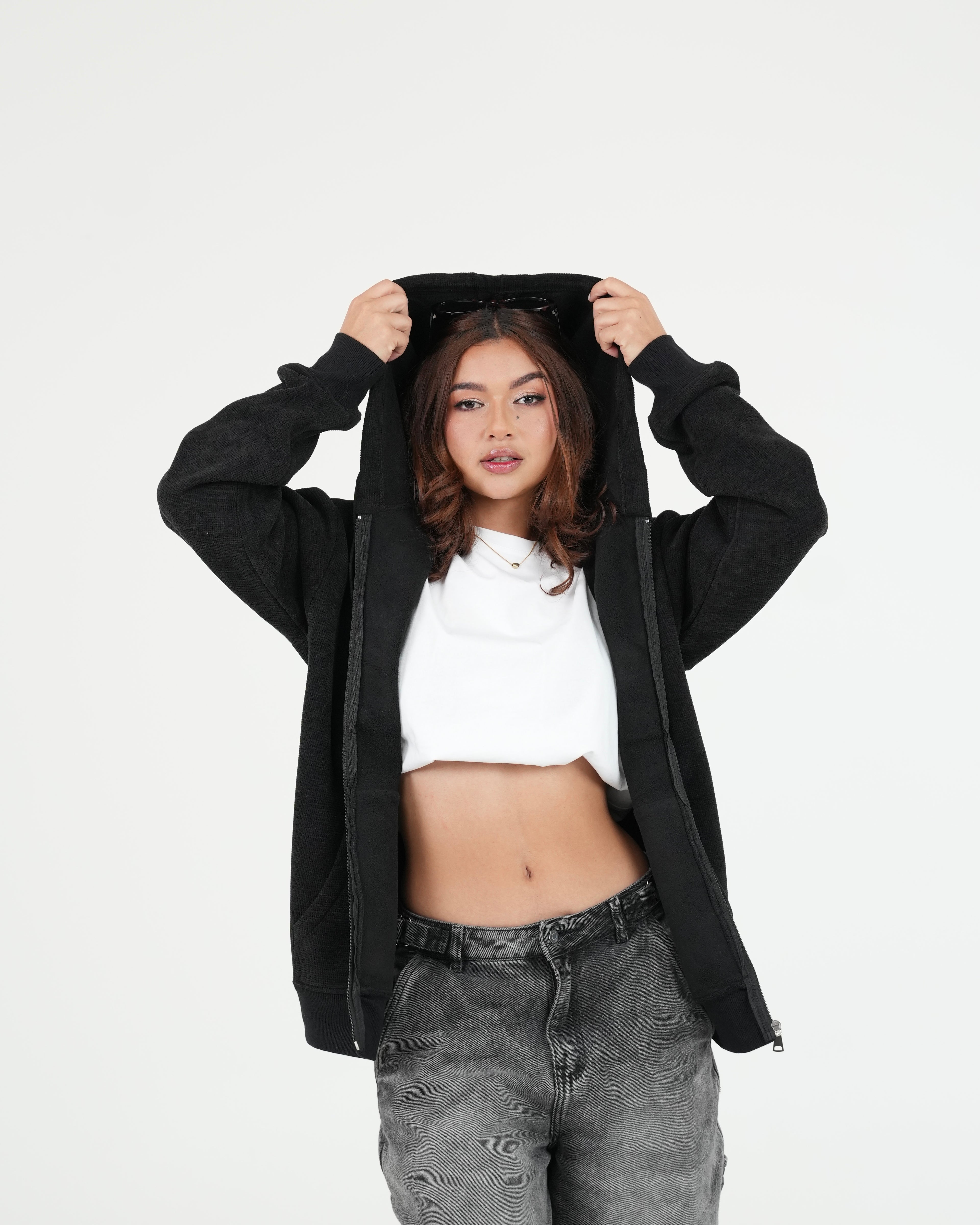 CHAQUETA HISA017 NEGRO