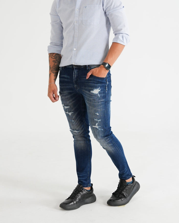 JEAN JH001 JBN AZUL