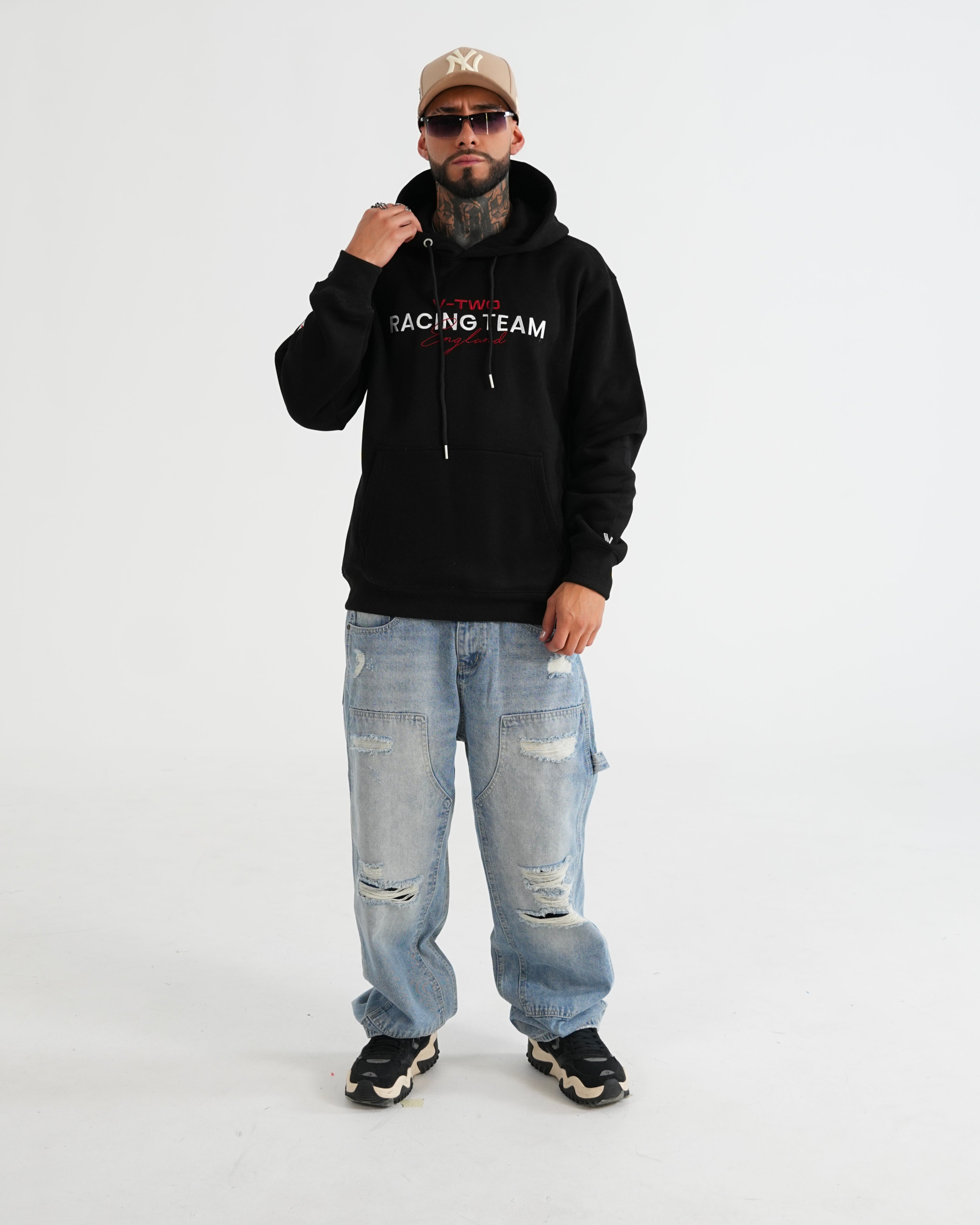 HOODIE FSA079 NEGRO