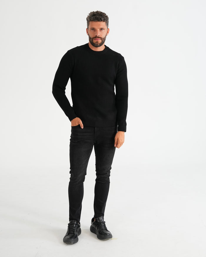 SUÉTER HISA032 NEGRO