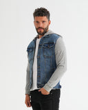 CHAQUETA DENIM VR035 AZUL O