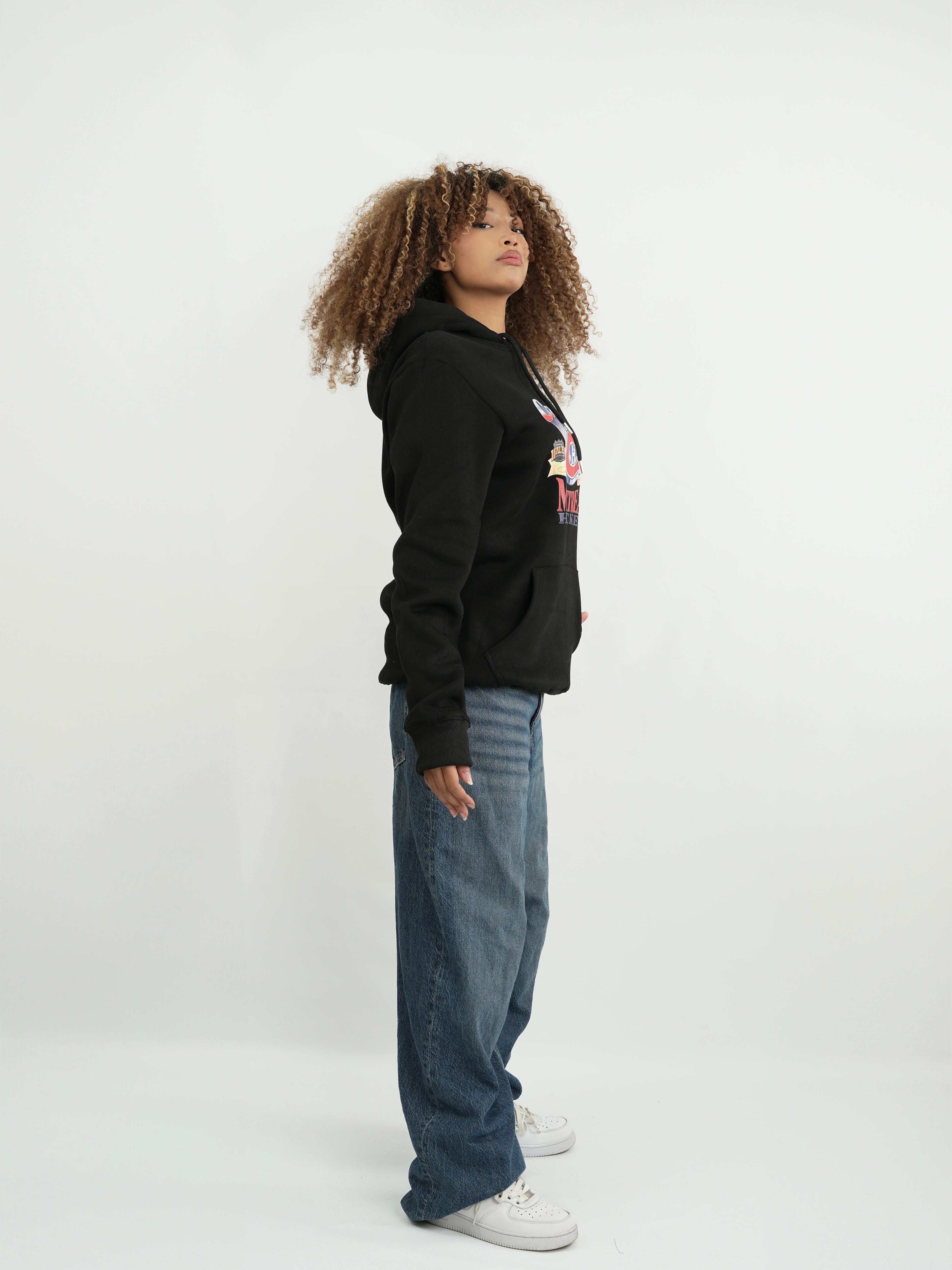 HOODIE FSA043 NEGRO