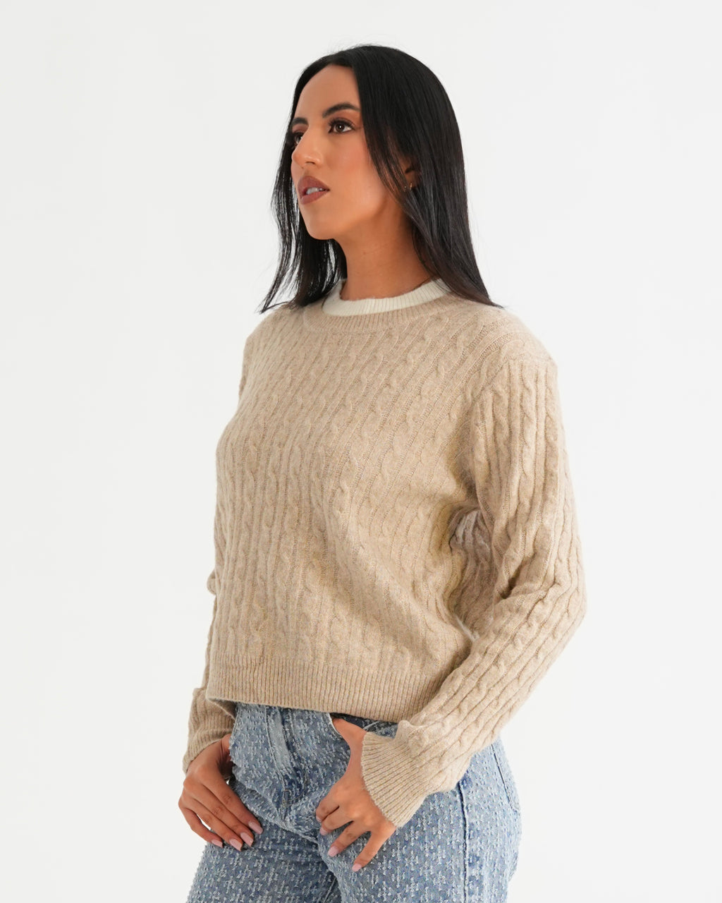 SUÉTER MSA214 KHAKI