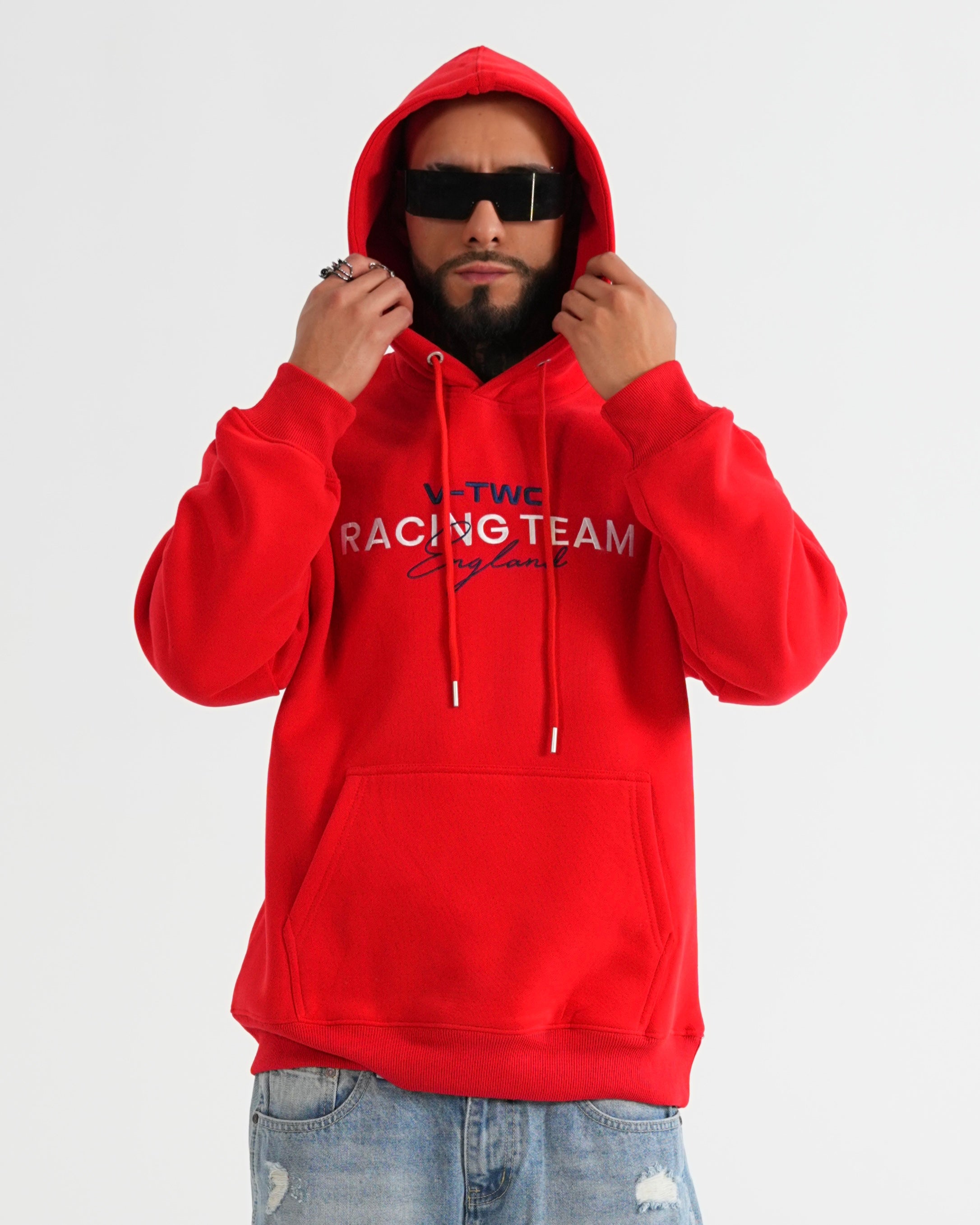 HOODIE FSA079 ROJO