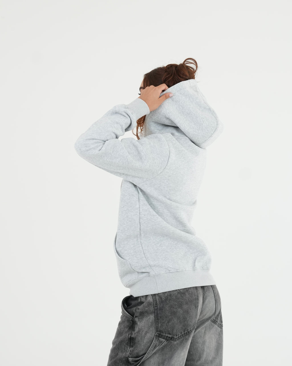 HOODIE FSA063 GRIS