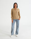 SUÉTER HISA022 KHAKI