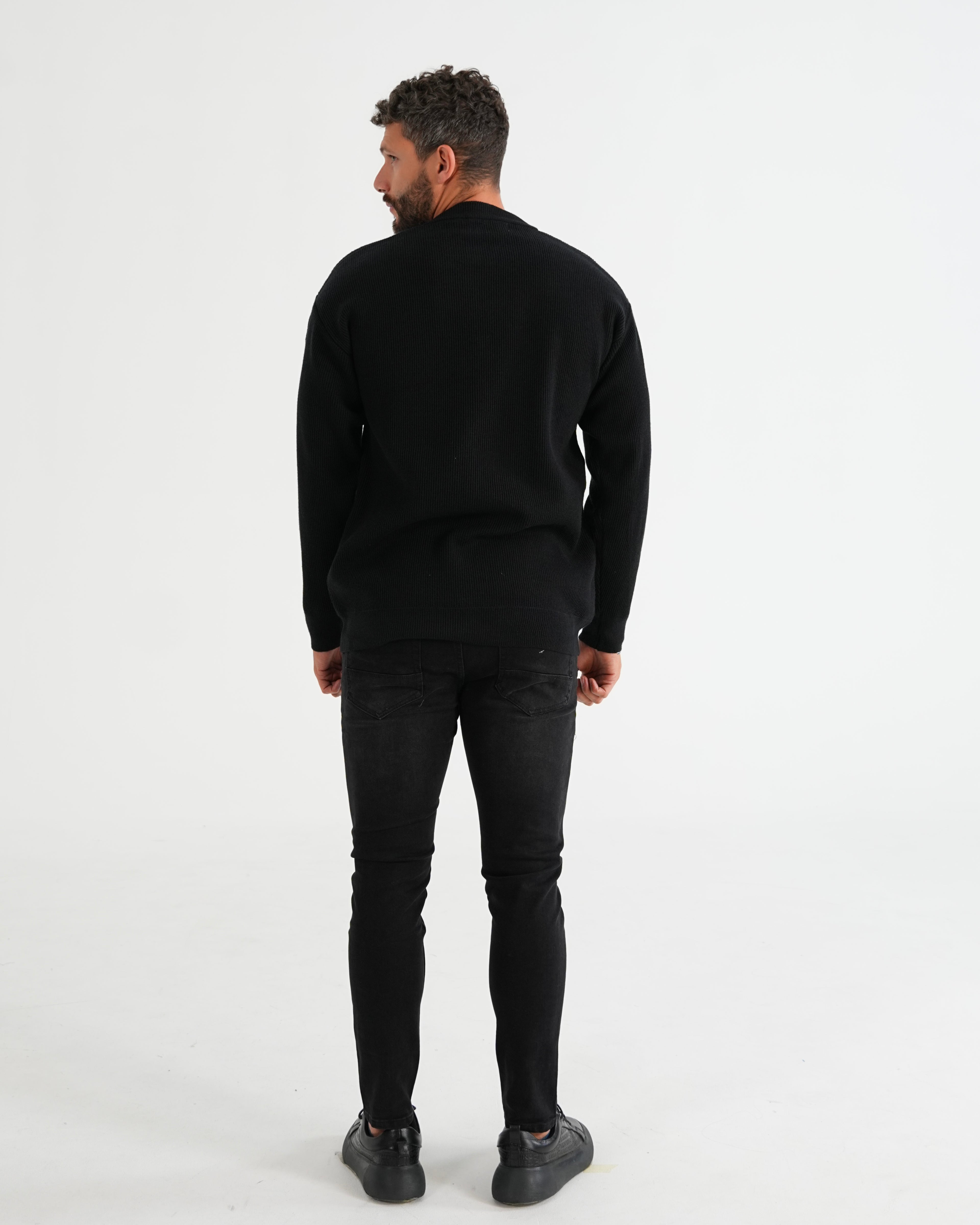 SUÉTER HISA028 NEGRO