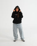 HOODIE FSA079 NEGRO