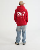 HOODIE FSA083 ROJO