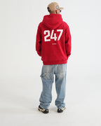 HOODIE FSA083 ROJO
