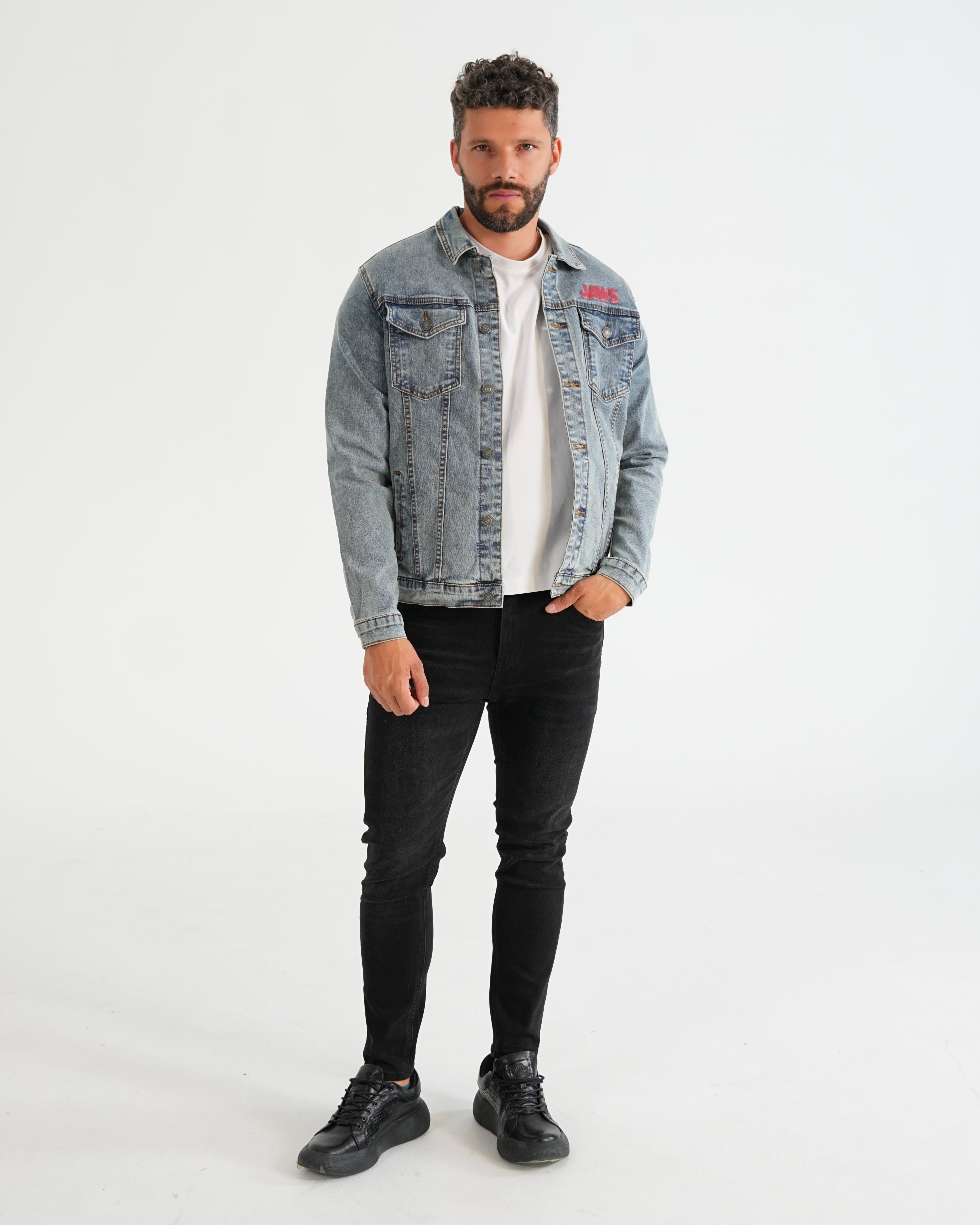 CHAQUETA DENIM VR034 AZUL