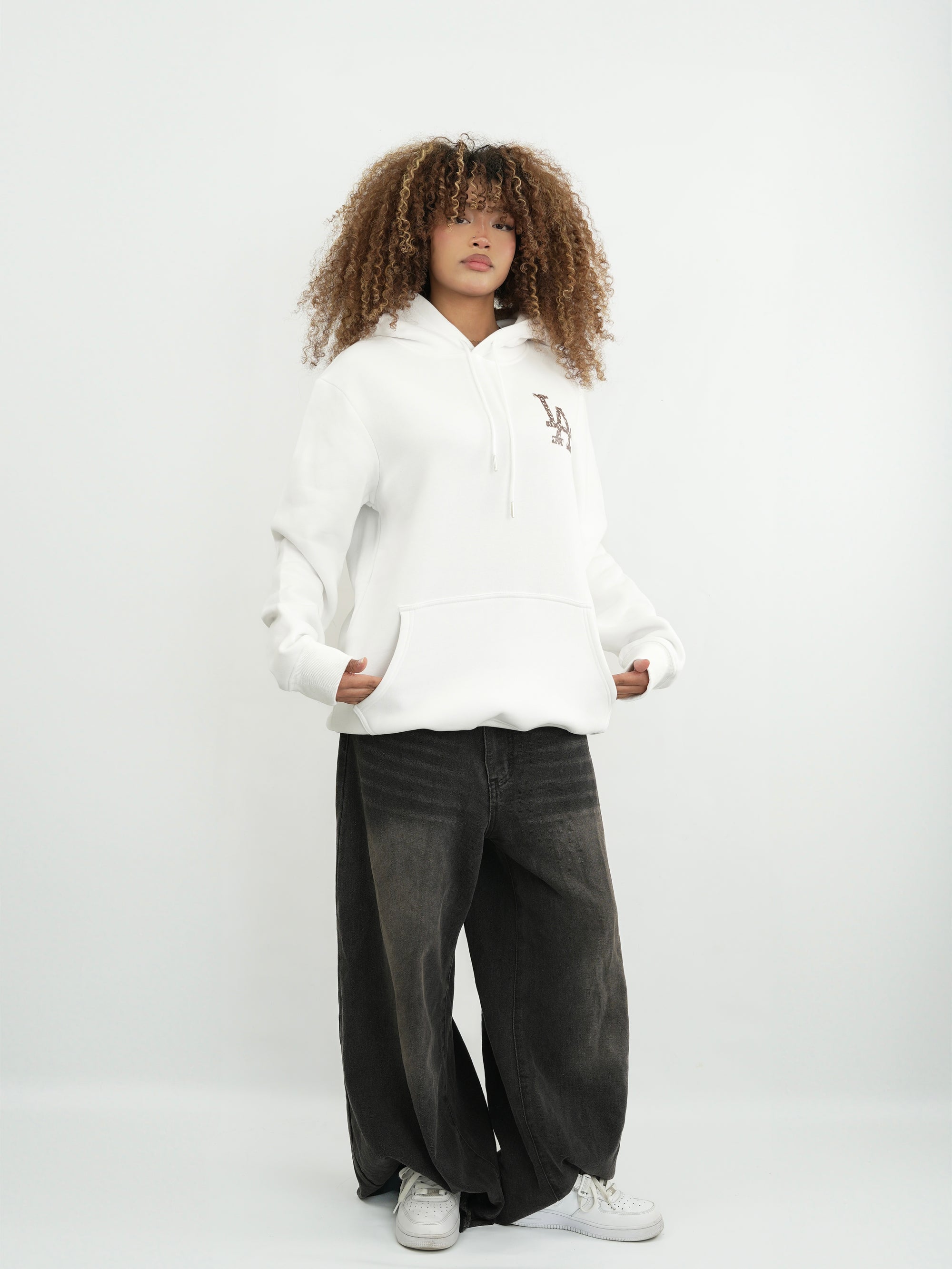 HODDIE MUJER FSA040 BLANCO