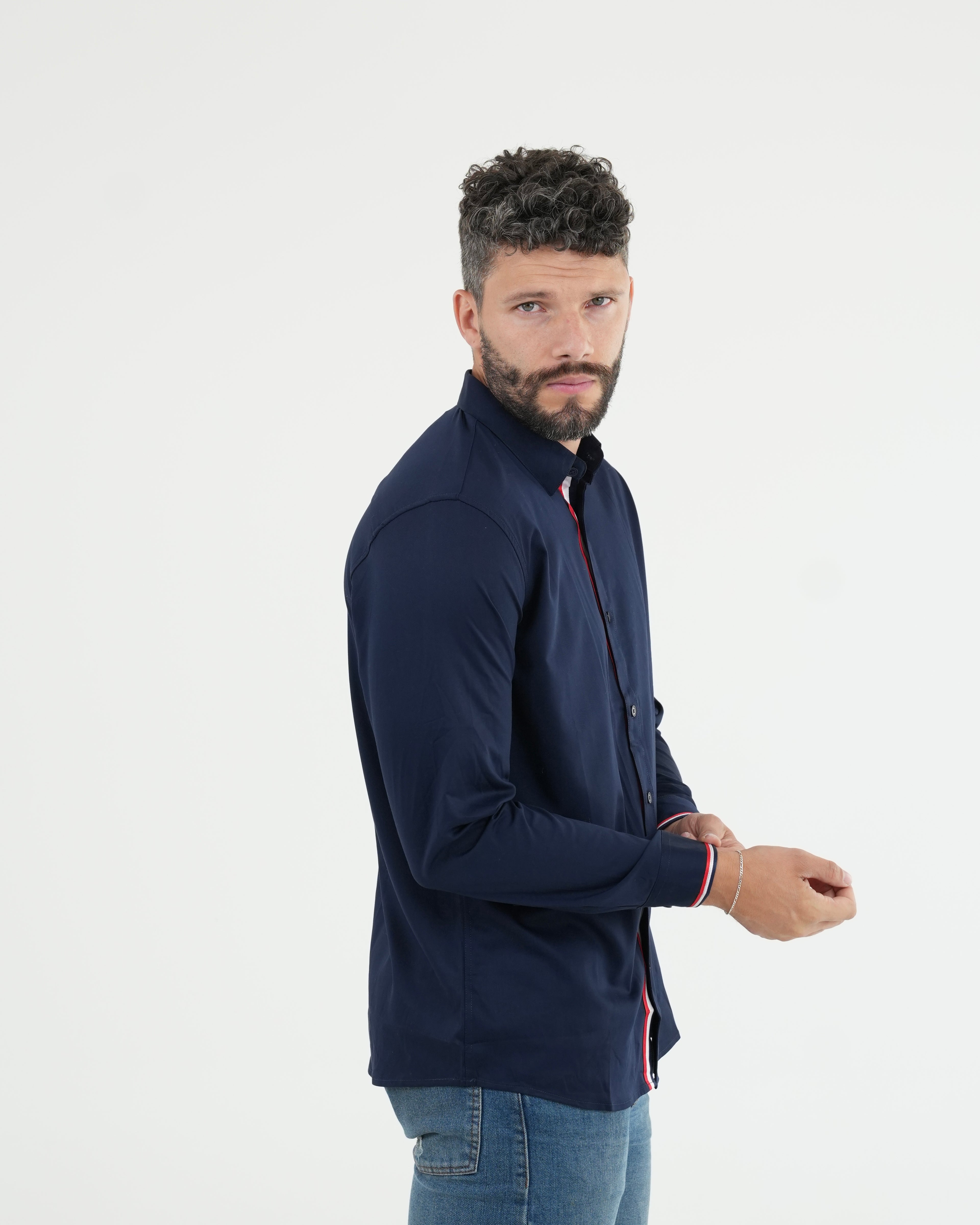 CAMISA FVR010 AZUL