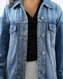 CHAQUETA DENIM MVR015 AZUL