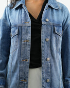 CHAQUETA DENIM MVR015 AZUL