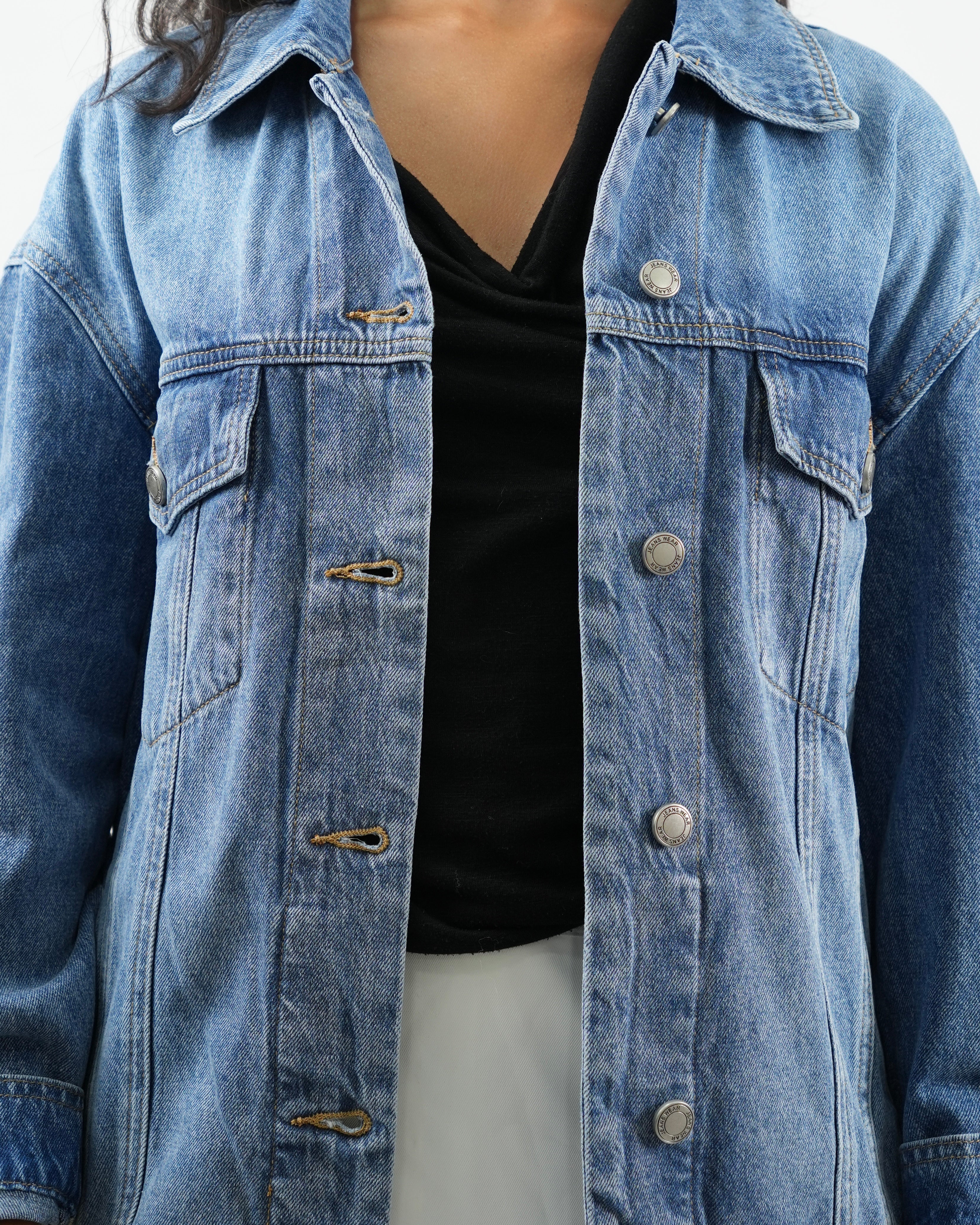 CHAQUETA DENIM MVR015 AZUL