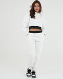 SUDADERA MST003 BLANCO