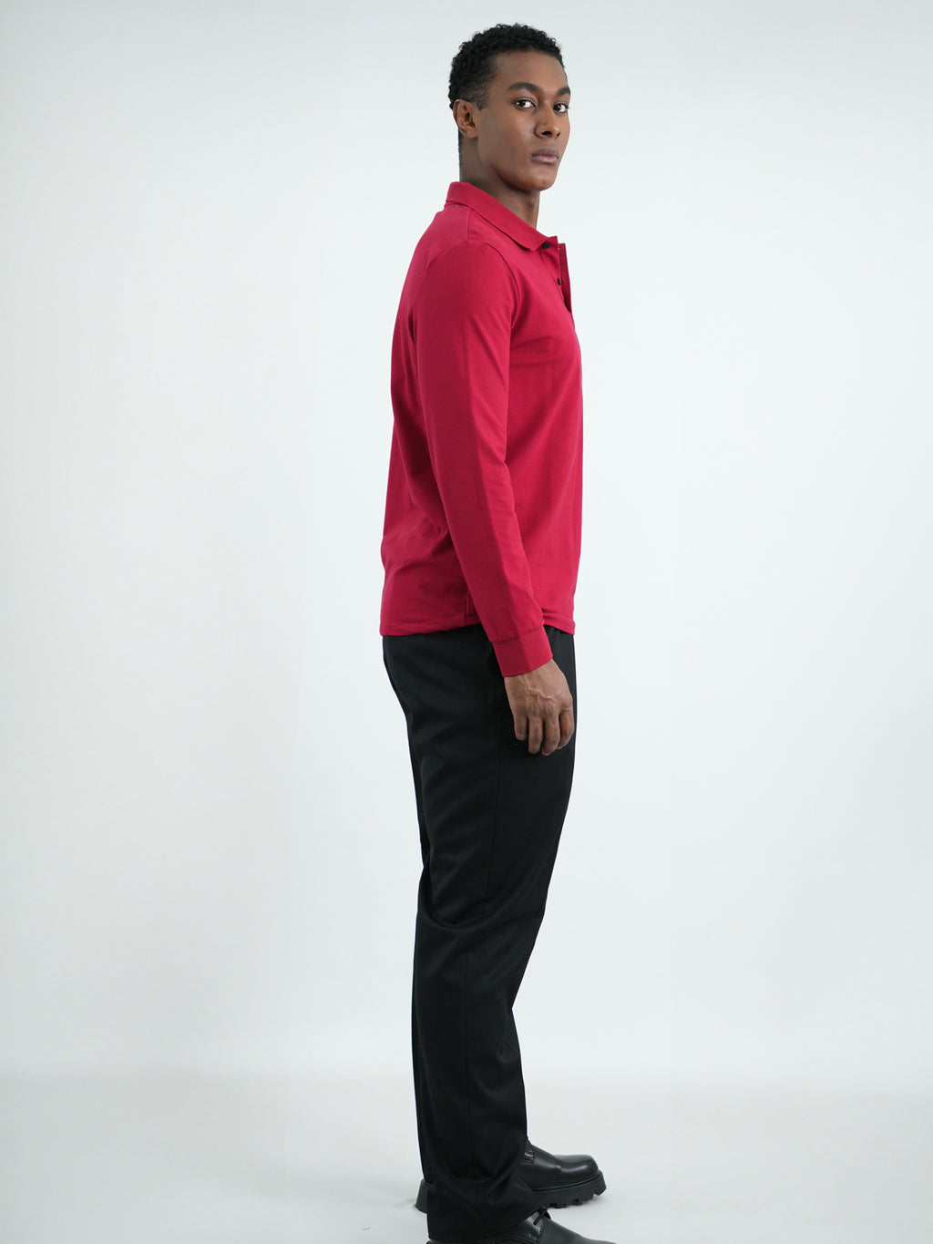 CAMISA POLO CAP009 ROJO