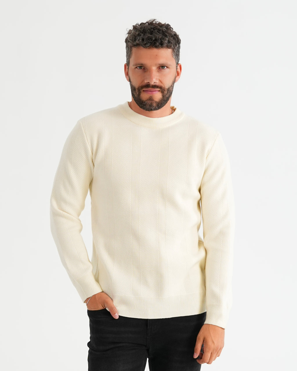 SUÉTER HISA030 BLANCO