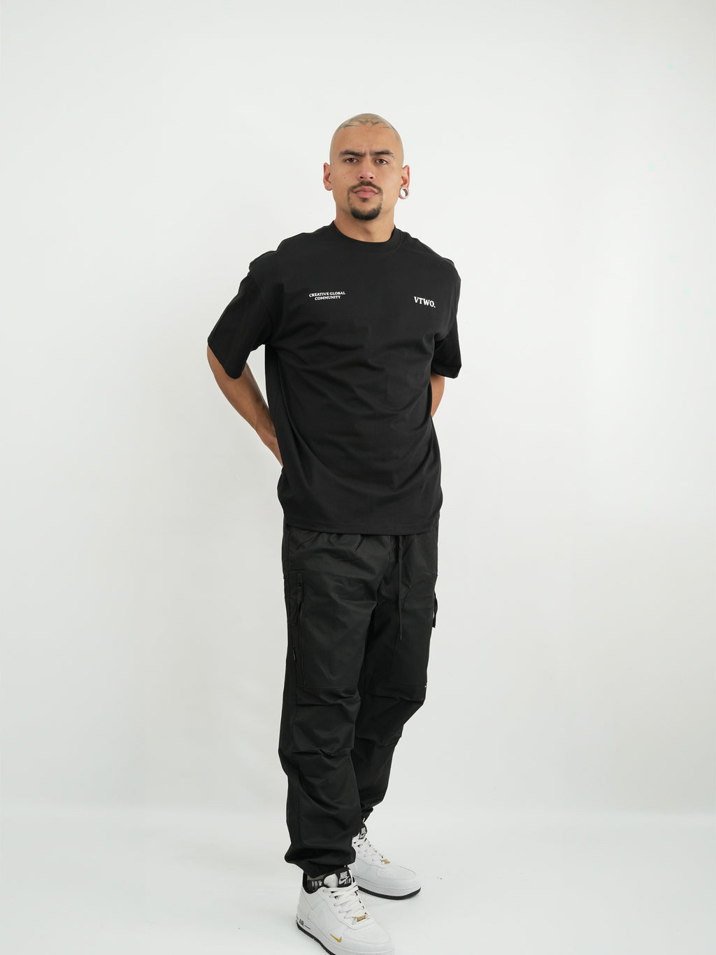 CAMISETA FCA015 NEGRO