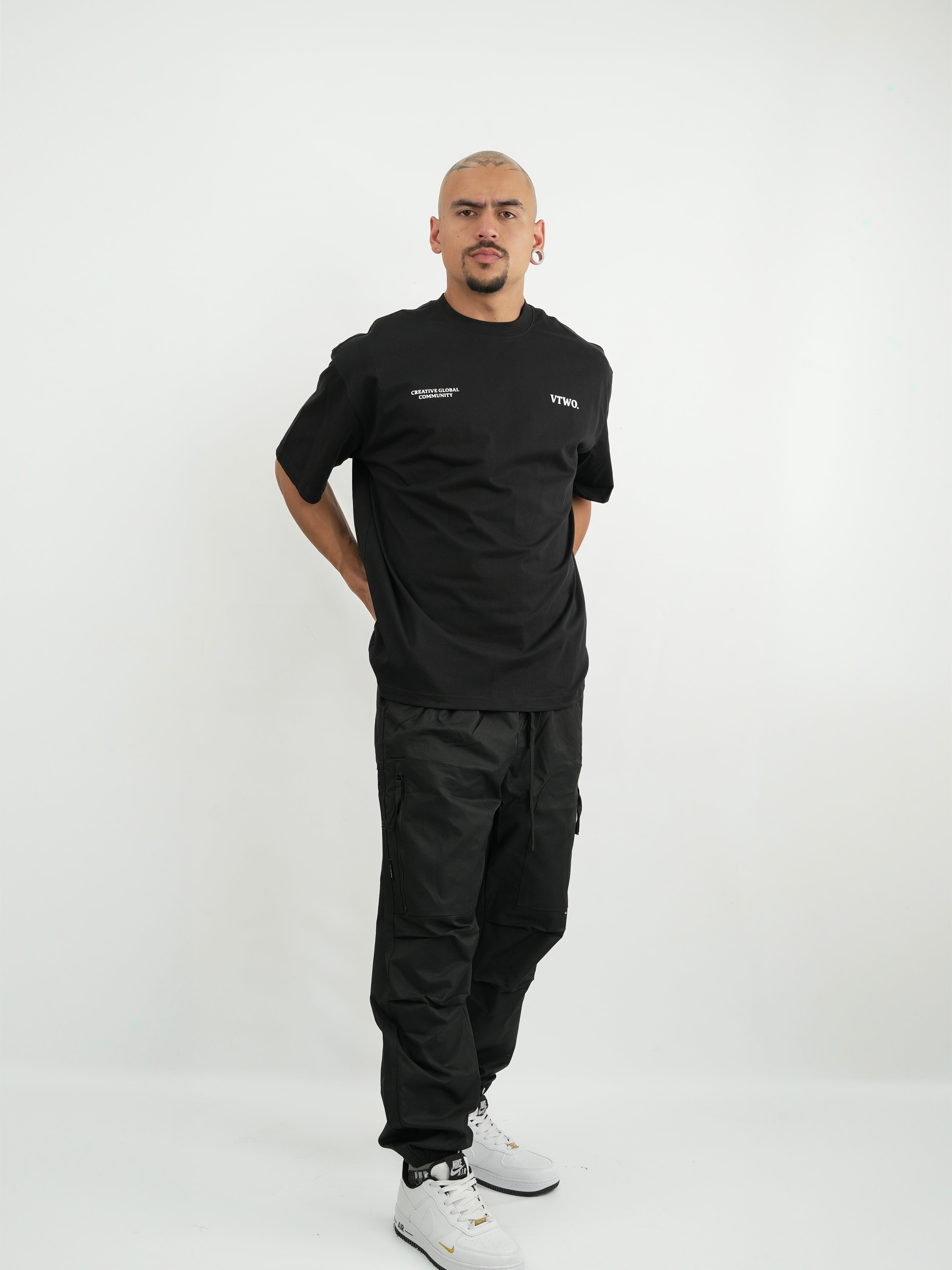 CAMISETA FCA015 NEGRO