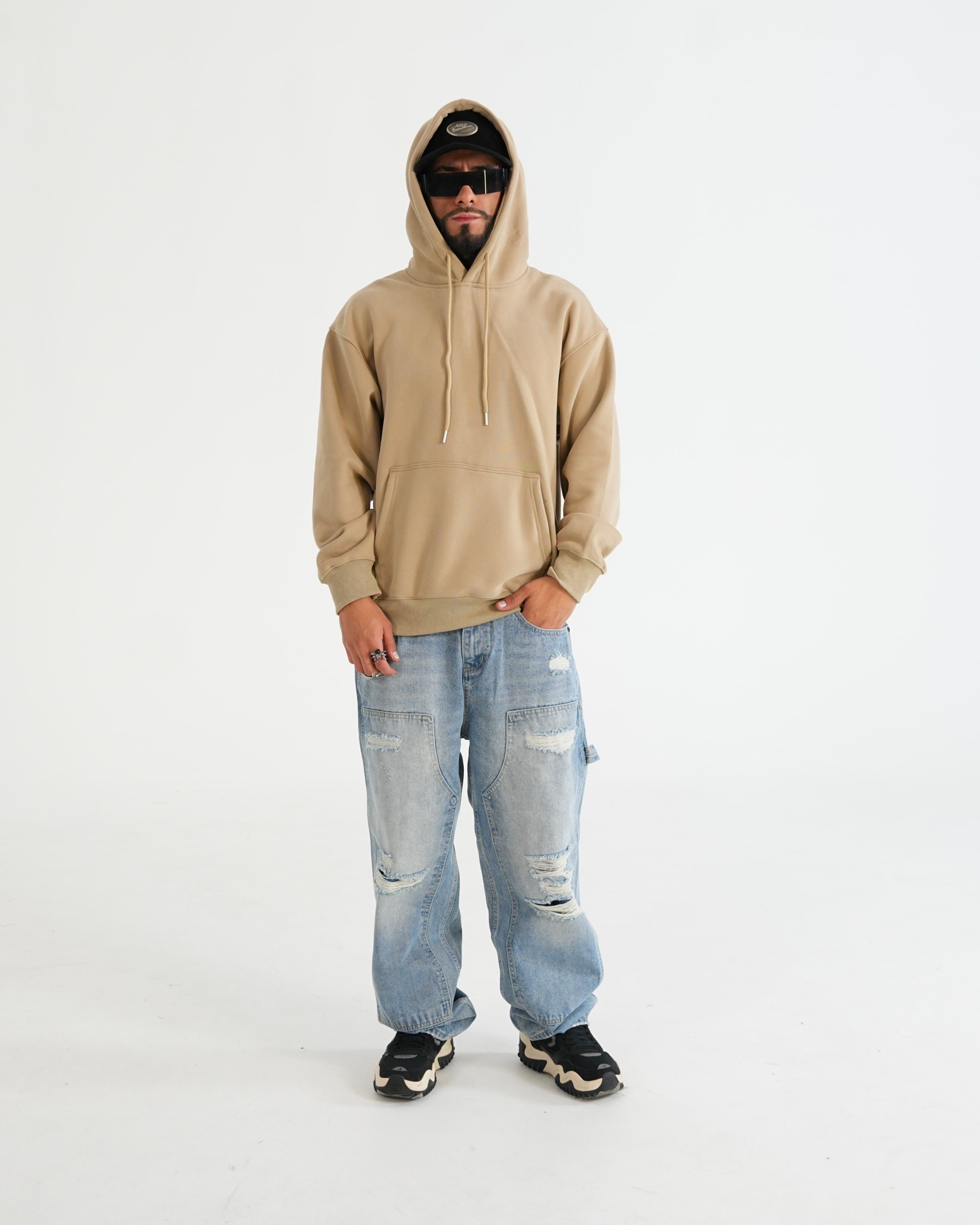 HOODIE FSA068 KHAKI C