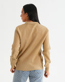 SUÉTER HISA022 KHAKI