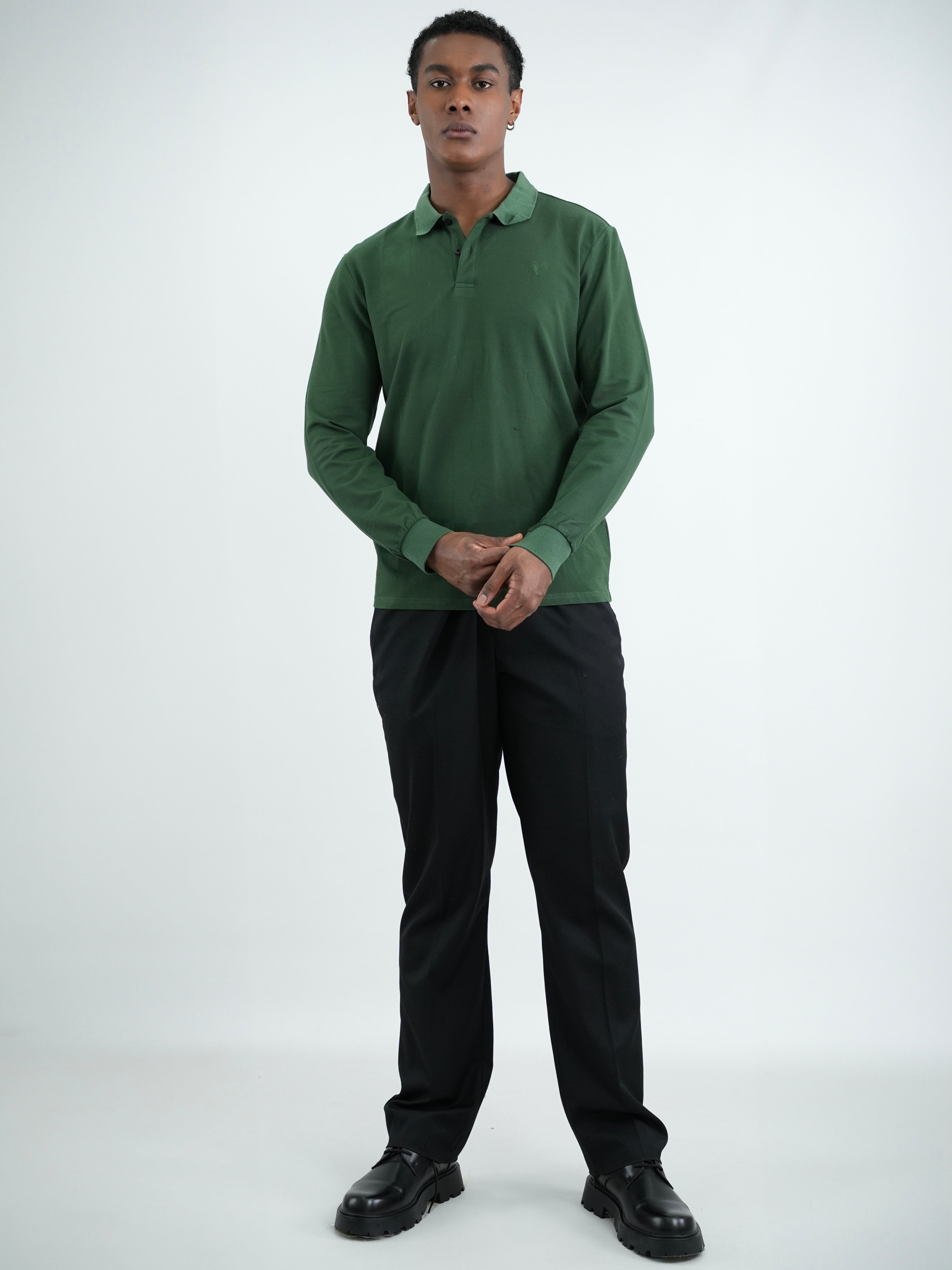 CAMISA  POLO  CAP009 VERDE