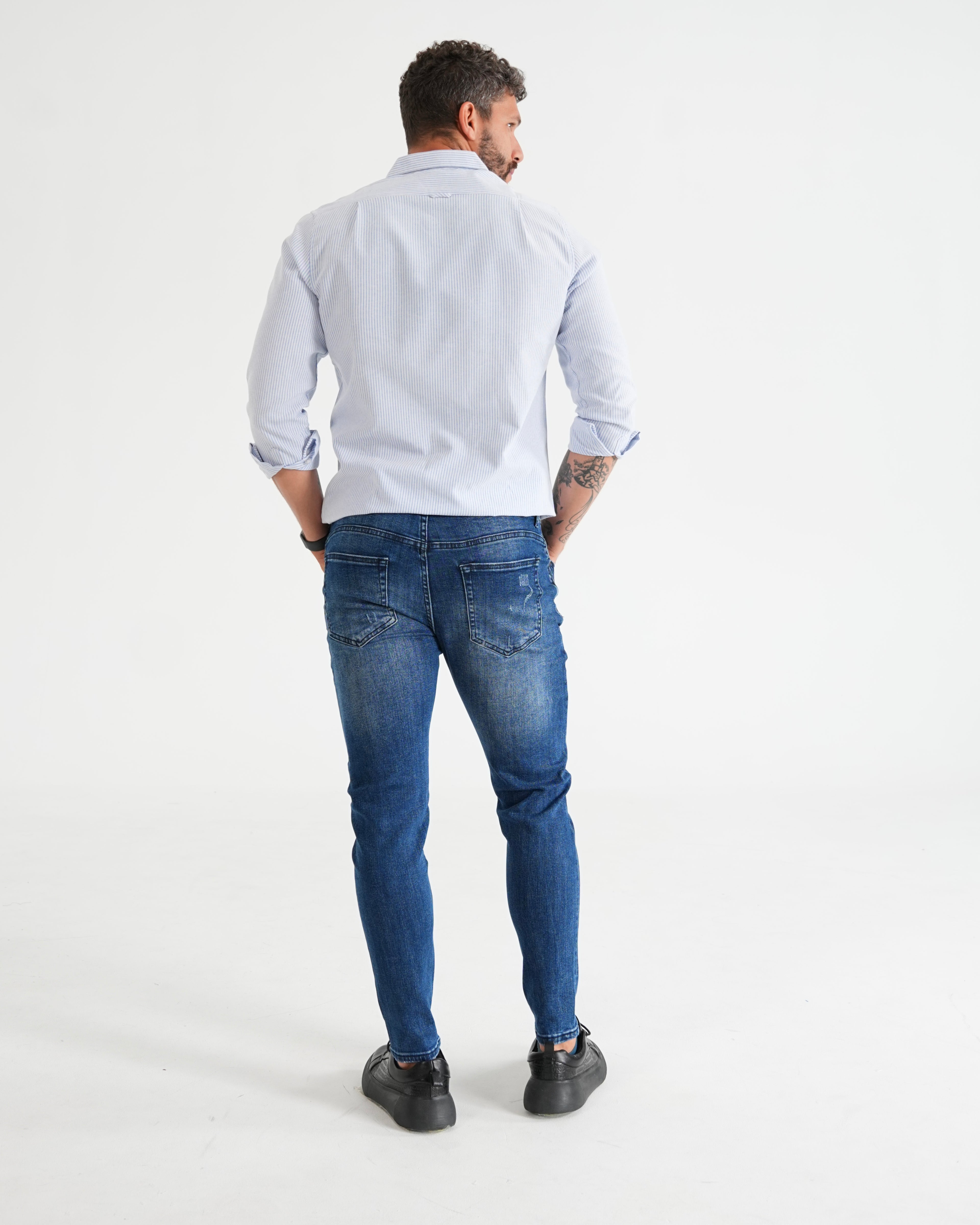 JEAN JH001 JBP AZUL