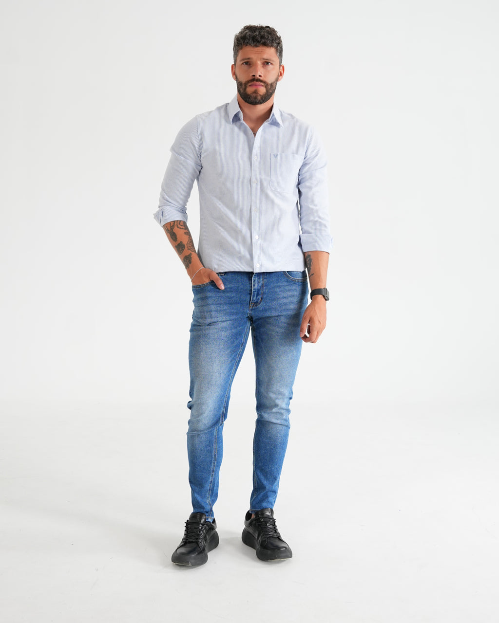 JEAN JH001 JBV AZUL