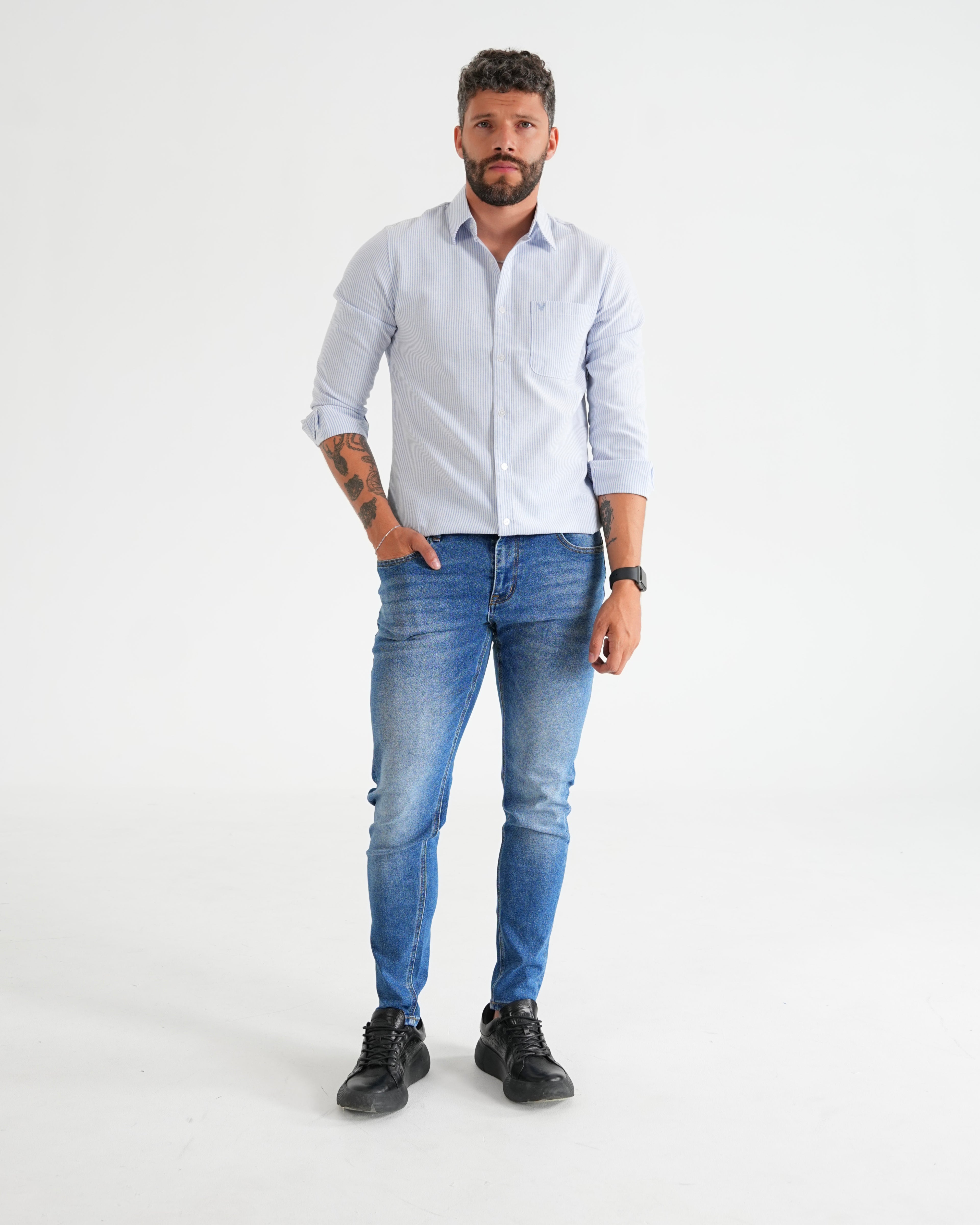 JEAN JH001 JBV AZUL
