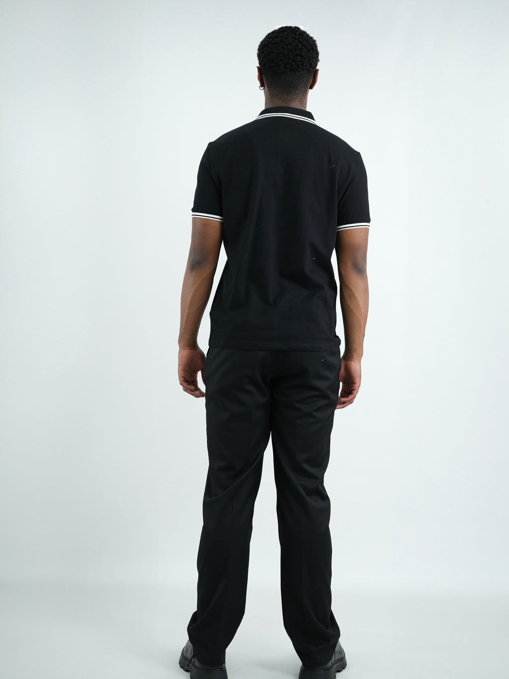 CAMISA POLO CAP005 NEGRO