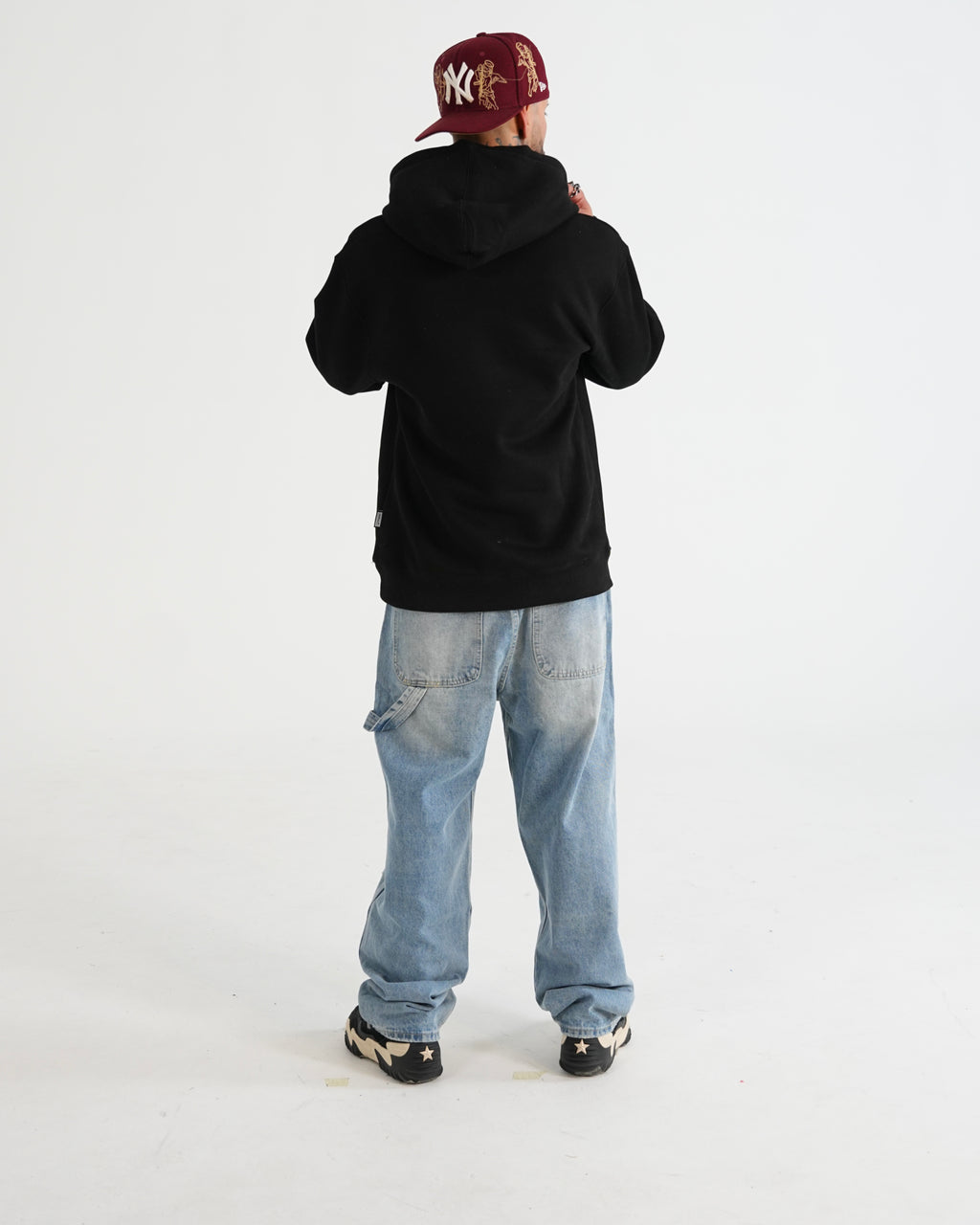 HOODIE FSA085 NEGRO