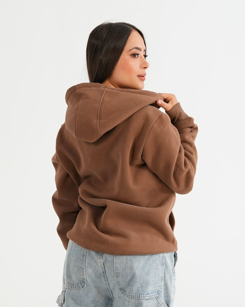 HOODIE FSA070 CAFE