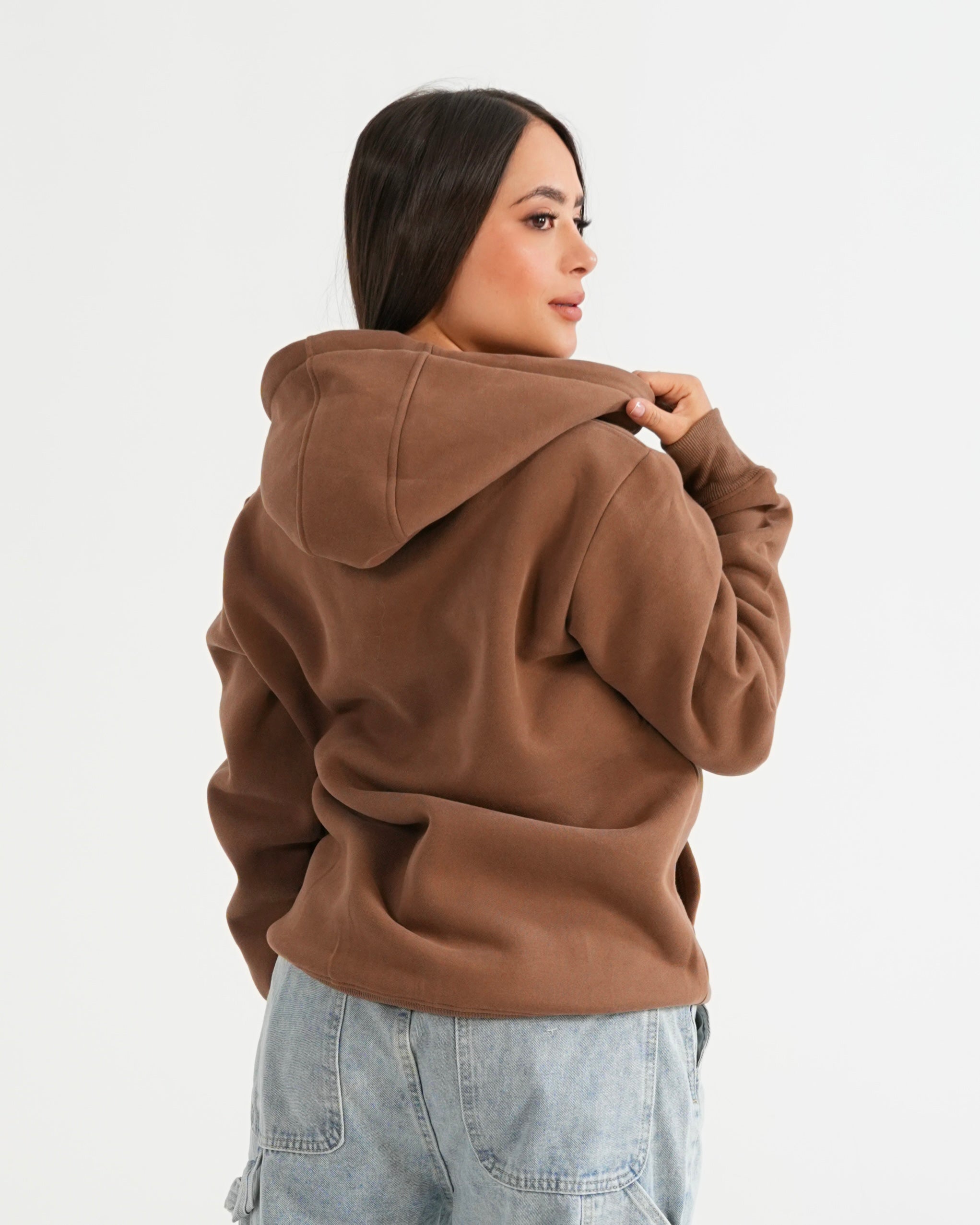 HOODIE FSA070 CAFE
