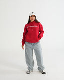 HOODIE FSA074 ROJO