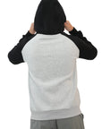 CHAQUETA SA104 NEGRO BLANCO