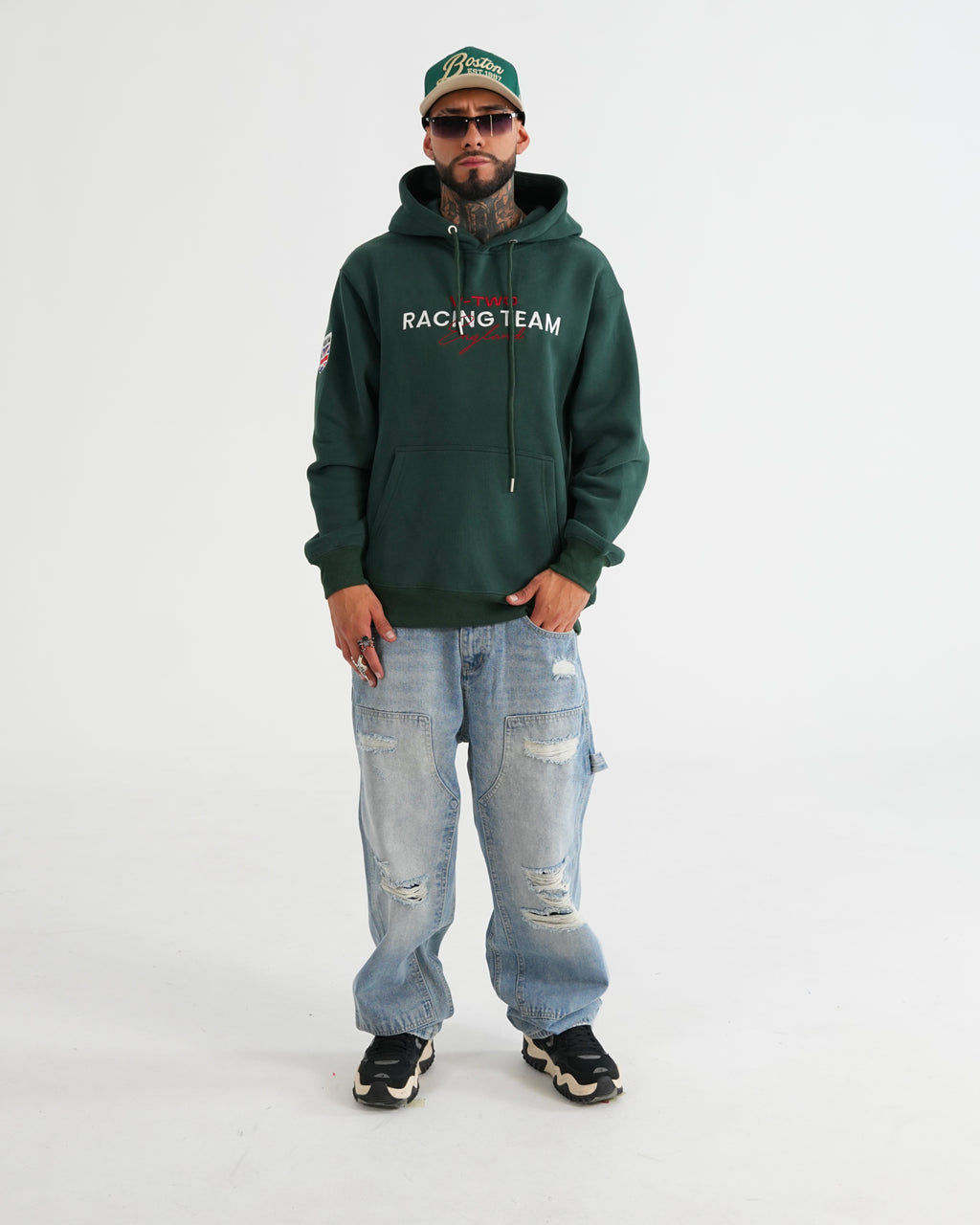 HOODIE FSA079 VERDE