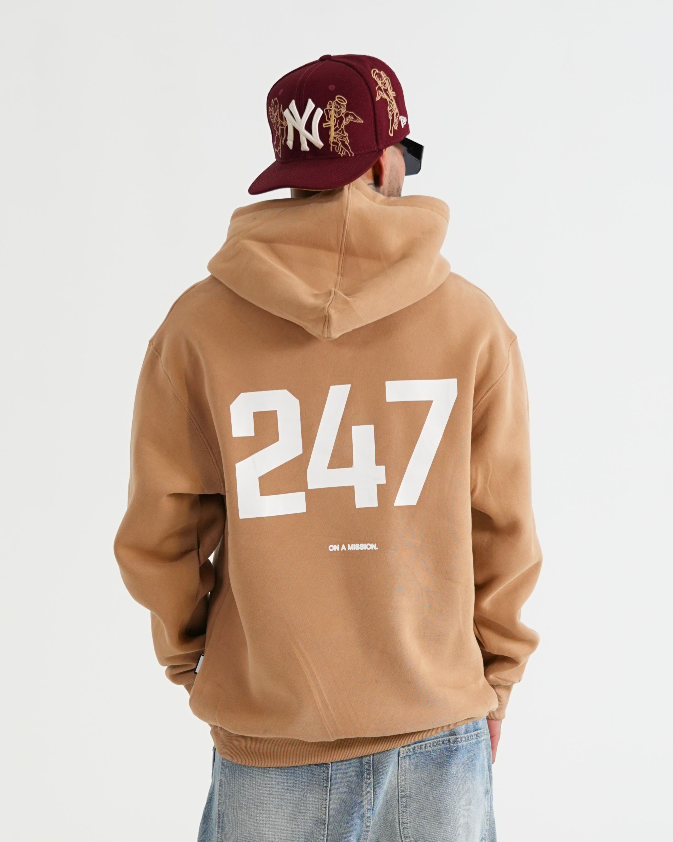 HOODIE FSA083 CAFE