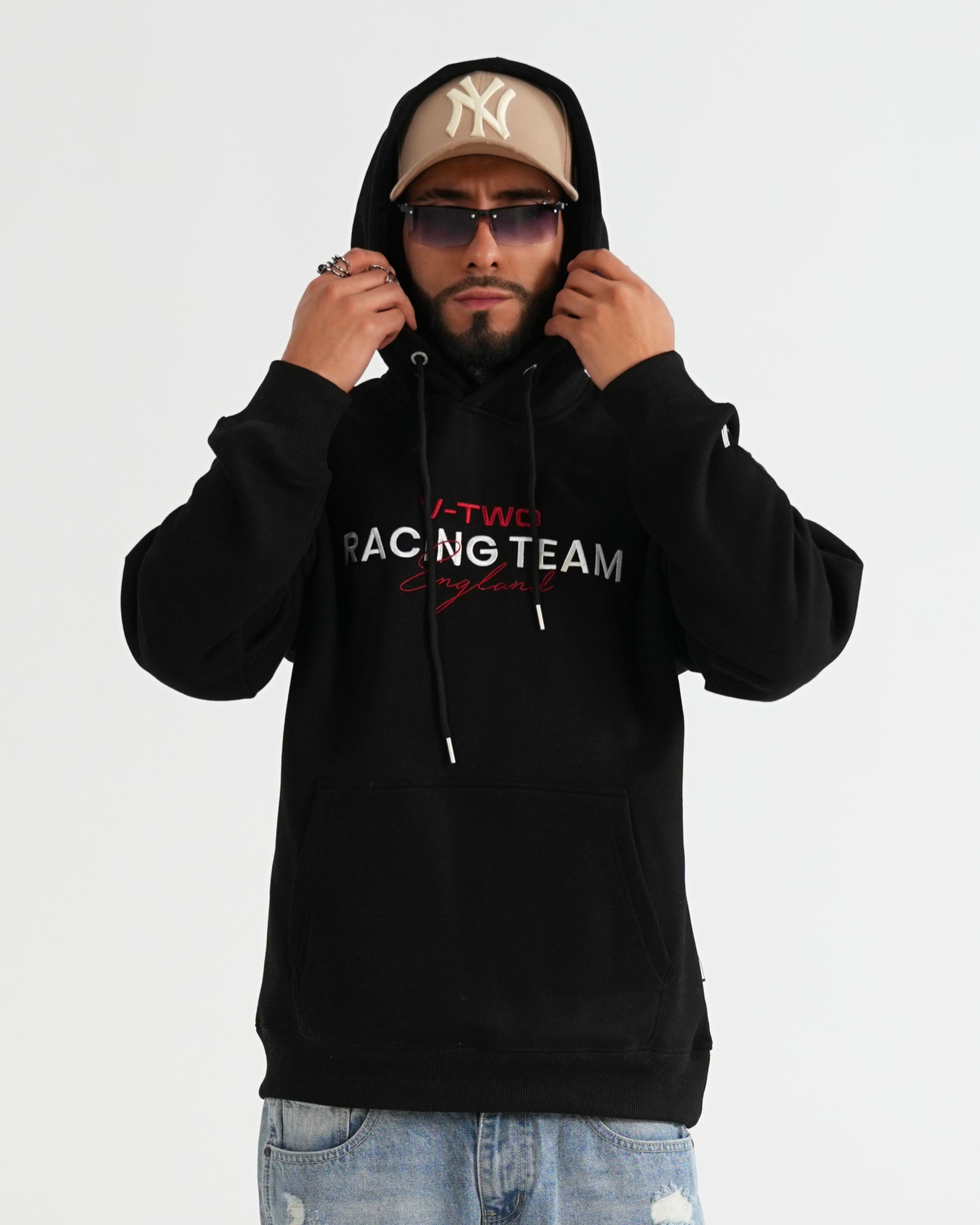 HOODIE FSA079 NEGRO
