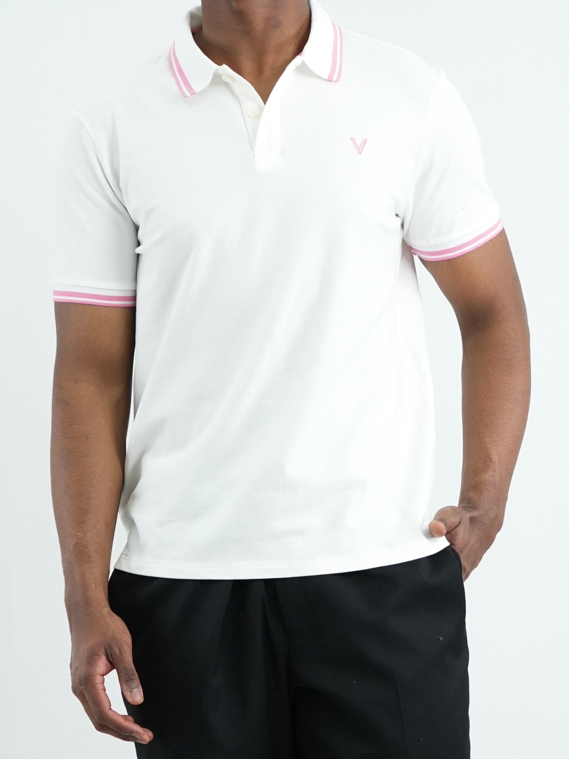 CAMISA POLO CAP005 BLANCO