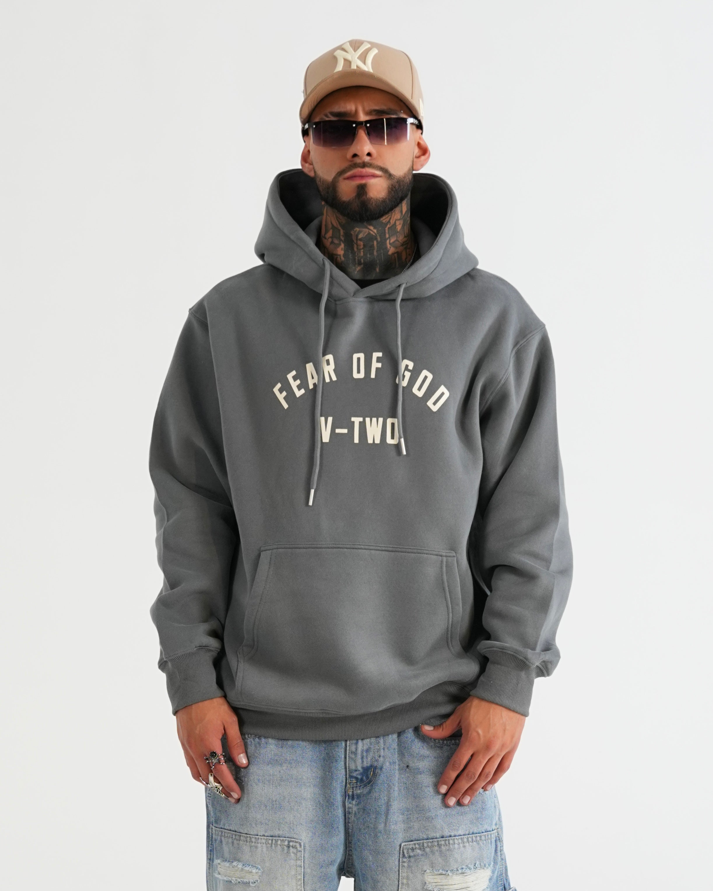 HOODIE FSA080 GRIS