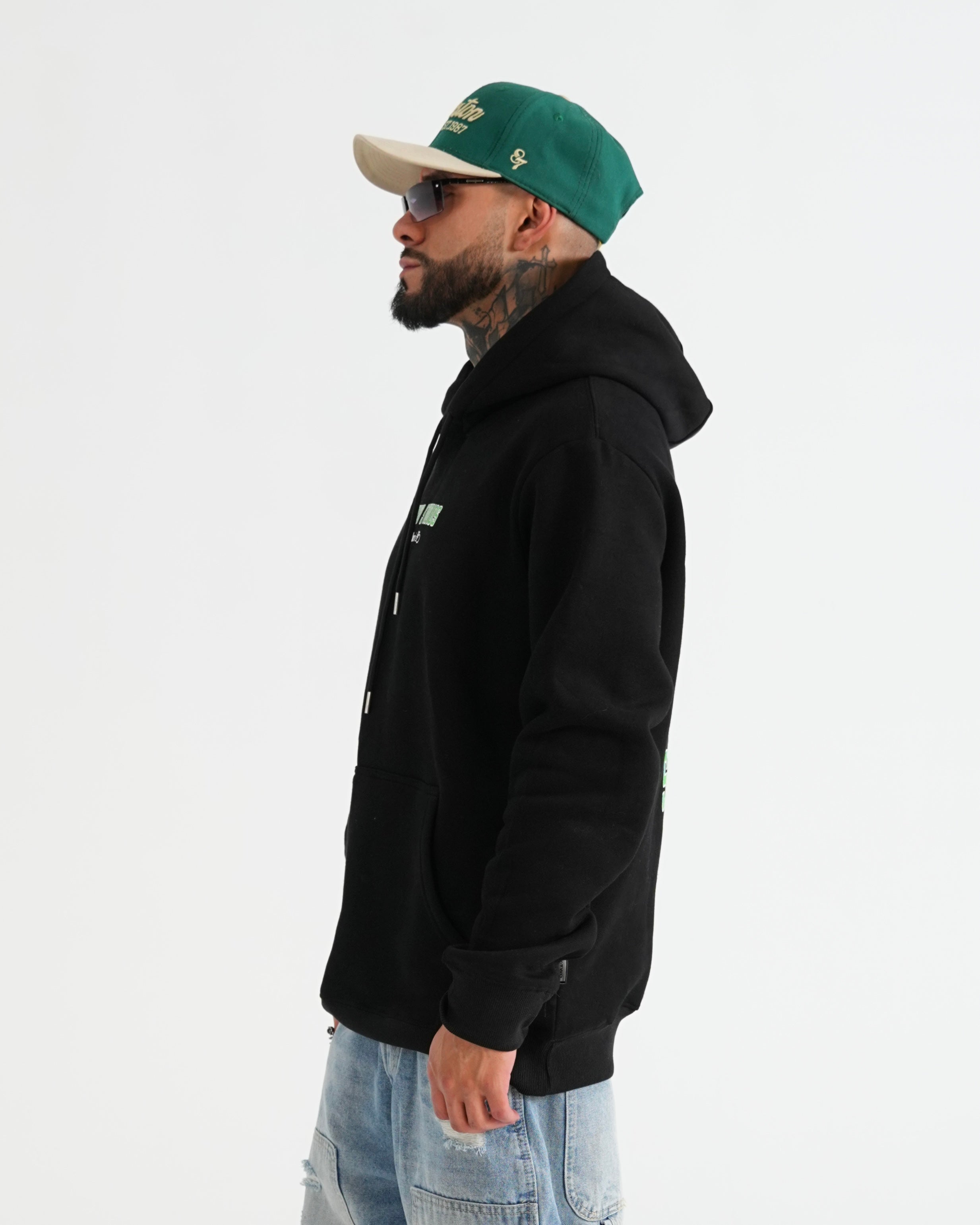 HOODIE FSA071 NEGRO